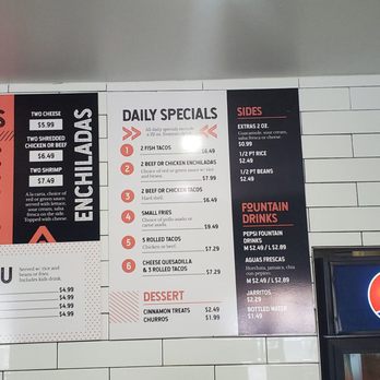 Burrito Factory - Menu - Mexican Near Me - El Centro, California