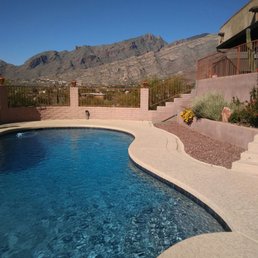 Pool replastered w Pima pools