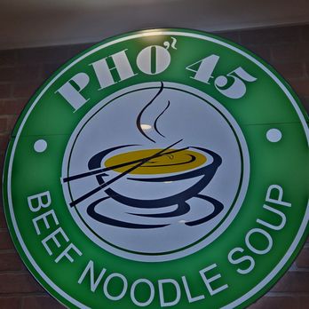 Pho 45 - Inside sign - Noodles Near Me - Pico Rivera, California