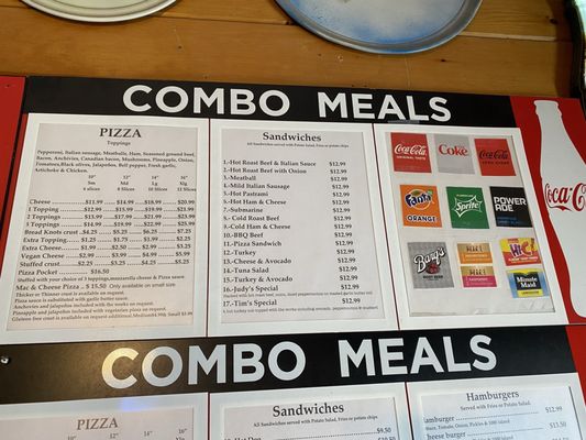 Menu photo 3 Neo's Pizza House Running Springs, CA