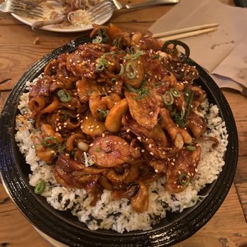 Kitchen Sooda - Stir Fried Spicy Pork Belly - Seafood Near Me - Los Angeles, California