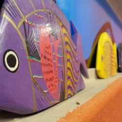 Taqueria Guadalajara - Fish on the wall!