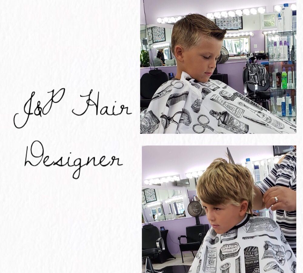 J&P Hair Designer Logo