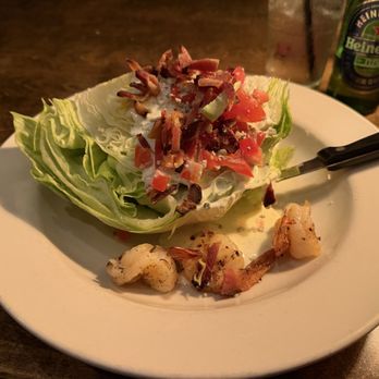Oak City Grille - Wedge salad with shrimp - American Near Me - Royal Oak, Michigan Oak City Grille - Wedge salad with shrimp - American Near Me - Royal Oak, Michigan