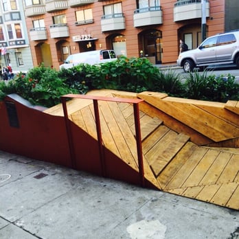 Farm : Table - Not sure what this was but looked cool and people were sitting and eating there because the 3 tables were taken. - Coffee & Tea Near Me - San Francisco, California