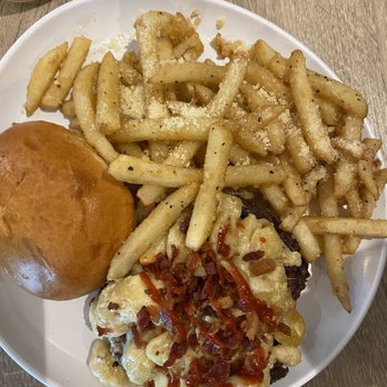 Valley Bistro - Max's Mac attack burger - Breakfast & Brunch Near Me - Enola, Pennsylvania Valley Bistro - Max's Mac attack burger - Breakfast & Brunch Near Me - Enola, Pennsylvania