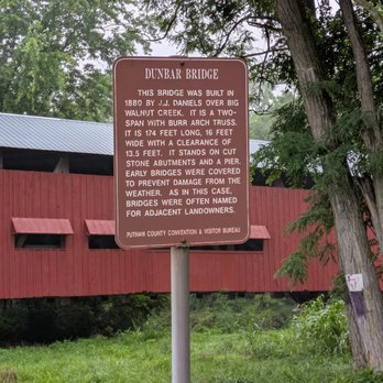 Dunbar Bridge - Dunbar Bridge, Greencastle - Landmarks & Historical Buildings Near Me - Greencastle, Indiana