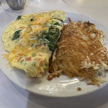 OUI Pancake N Eggs - Veggie Omelette - American Near Me - Temecula, California