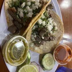 La Fondita 2 Mexican Restaurant - Soft carne asada tacos