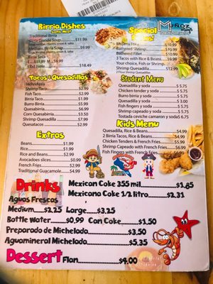 Menu photo 3 Mariscos y Birria El Sinaloa Dumas, TX Menu photo 3 Mariscos y Birria El Sinaloa Dumas, TX