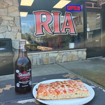 Pizza Ria - a slice of pizza and a bottle of beer - Italian Near Me - Manchester Township, New Jersey