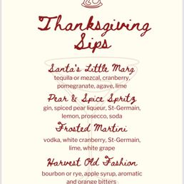 Custom menu & design they helped me make!!!