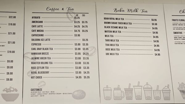 Menu photo 6 Cafe Bdan Centreville, VA