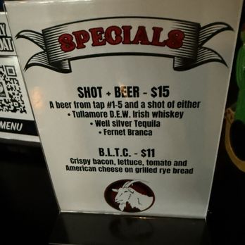 The Surly Goat - Specials - Burgers Near Me - Encino, California The Surly Goat - Specials - Burgers Near Me - Encino, California
