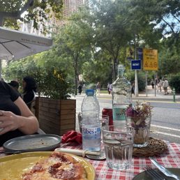 Pizza with a view! Pizza with a view!