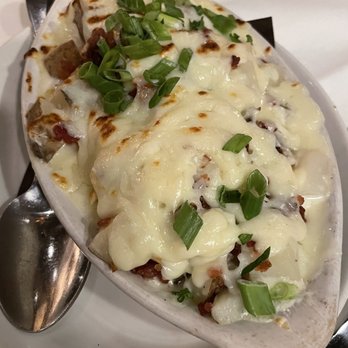 Sullivan's Steakhouse - Au gratin potatoes, almost refrigerator cold in the middle - Steakhouses Near Me - Anchorage, Alaska Sullivan's Steakhouse - Au gratin potatoes, almost refrigerator cold in the middle - Steakhouses Near Me - Anchorage, Alaska