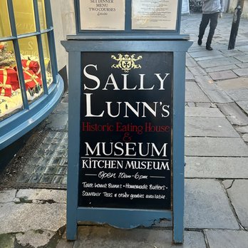 Sally Lunn's Historic Eating House - Sandwich board - Museums Near Me - Bath, BAS Sally Lunn's Historic Eating House - Sandwich board - Museums Near Me - Bath, BAS