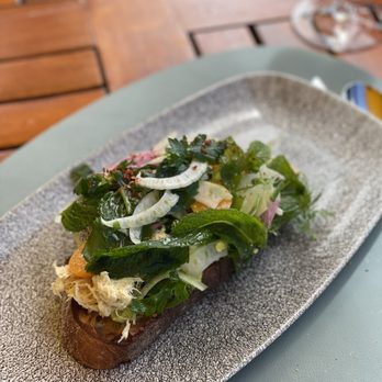 Madera - Crab tartine - New American Near Me - Menlo Park, California Madera - Crab tartine - New American Near Me - Menlo Park, California
