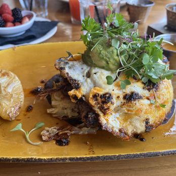 Sol Agave - Steak and eggs sauce on side - New Mexican Cuisine Near Me - Santa Monica, California