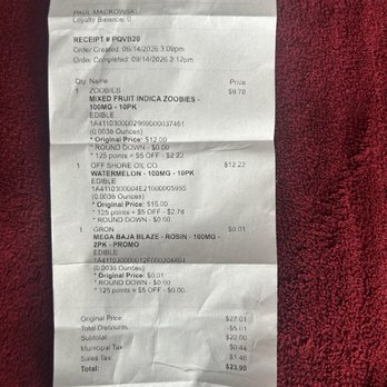 Root 22 Dispensary - My purchase today - Cannabis Dispensaries Near Me - Somerville, New Jersey Root 22 Dispensary - My purchase today - Cannabis Dispensaries Near Me - Somerville, New Jersey