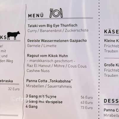Menu photo 1 Beckers Hanover, NI