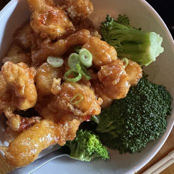 Sticky Rice - Orange General Tso 's Chicken - Asian Fusion Near Me - Richmond, Virginia Sticky Rice - Orange General Tso 's Chicken - Asian Fusion Near Me - Richmond, Virginia