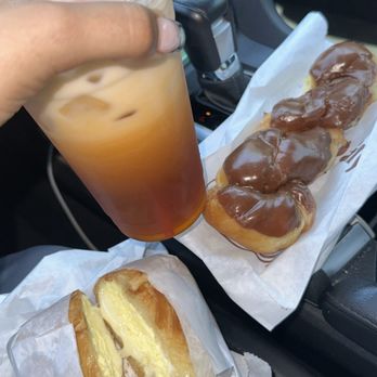 Donut Spot - thai tea, egg cheese croissant, chocolate twist donut - Donuts Near Me - Orangevale, California Donut Spot - thai tea, egg cheese croissant, chocolate twist donut - Donuts Near Me - Orangevale, California