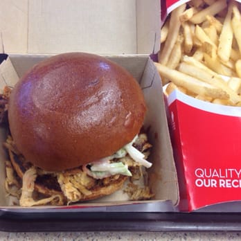 Wendy's - Pulled pork bbq cheeseburger and fries. Good combo. - Fast Food Near Me - Columbus, Georgia Wendy's - Pulled pork bbq cheeseburger and fries. Good combo. - Fast Food Near Me - Columbus, Georgia