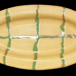 Calistoga Pottery - 13" oval platter