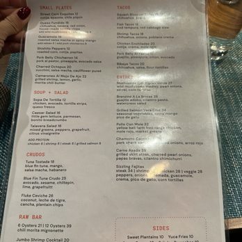 Talavera - Menu - Mexican Near Me - New York, New York