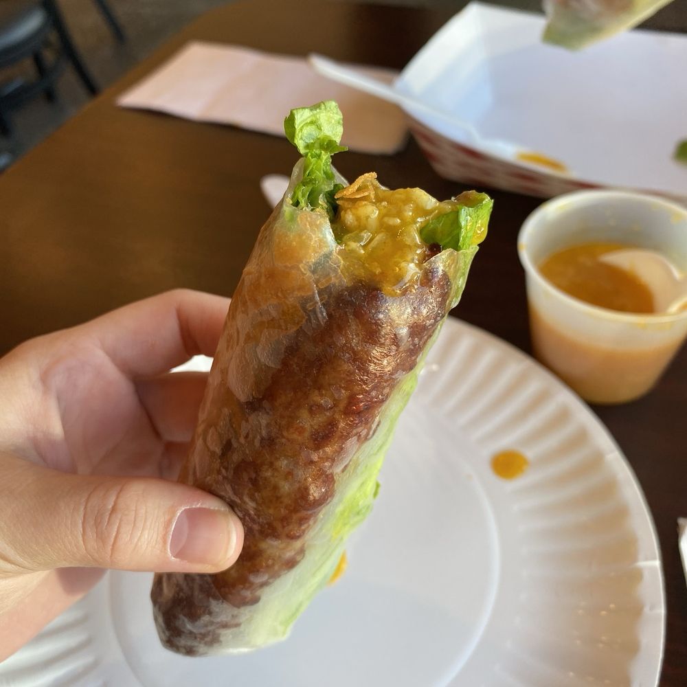 005. Two Piece Pork Skewer Roll (nem nuong cuon) 005. Two Piece Pork Skewer Roll (nem nuong cuon)