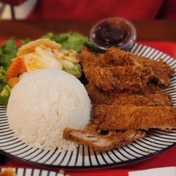 San Pedro Square Market - Phenomenal Asian Fusion food stall in the San Pedro Square Market.   Chicken Katsu is one of the best! Just under $20 is a bit high though.