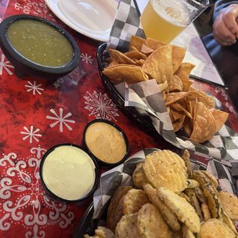 Chapter 2 - Fried Pickle Coins, and Chips w/Salsa - New American Near Me - Tracy, California