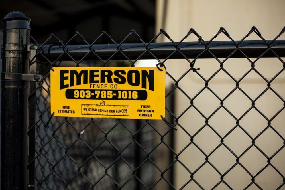 EMERSON FENCE COMPANY Updated August 2024 6420 Pine Mill Rd, Paris