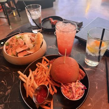 Cosm Dallas - Southern SOUTHERN GOLD CHICKEN SANDWICH - Venues & Event Spaces Near Me - The Colony, Texas Cosm Dallas - Southern SOUTHERN GOLD CHICKEN SANDWICH - Venues & Event Spaces Near Me - The Colony, Texas