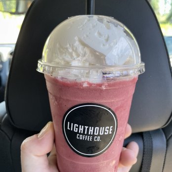 Lighthouse Espresso - 16 oz Raspberry Fruit Smoothie - Coffee & Tea Near Me - Port Orchard, Washington Lighthouse Espresso - 16 oz Raspberry Fruit Smoothie - Coffee & Tea Near Me - Port Orchard, Washington