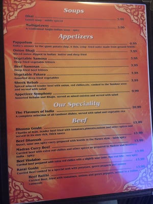 Menu photo 6 Saveurs de l'Inde Quebec City, QC Menu photo 6 Saveurs de l'Inde Quebec City, QC