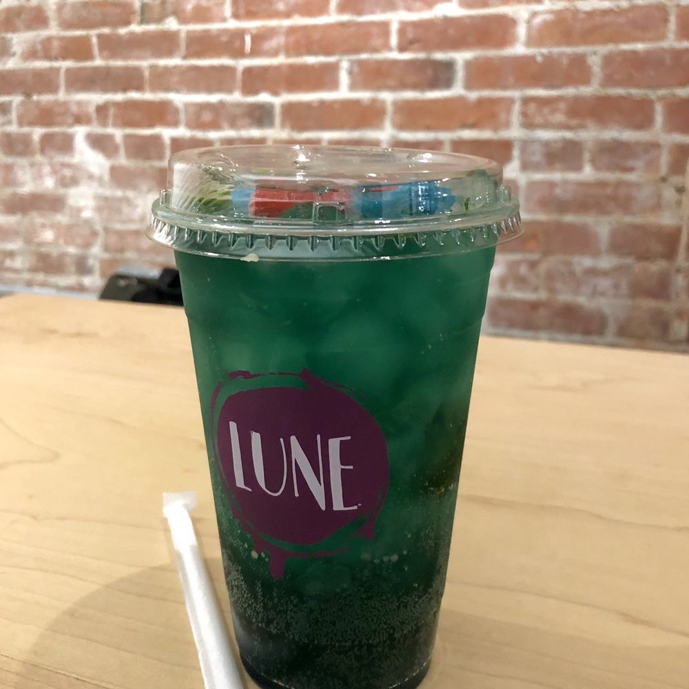 Lune Cafe - Blue glow w/ Redbull. - Desserts Near Me - Seattle, Washington Lune Cafe - Blue glow w/ Redbull. - Desserts Near Me - Seattle, Washington