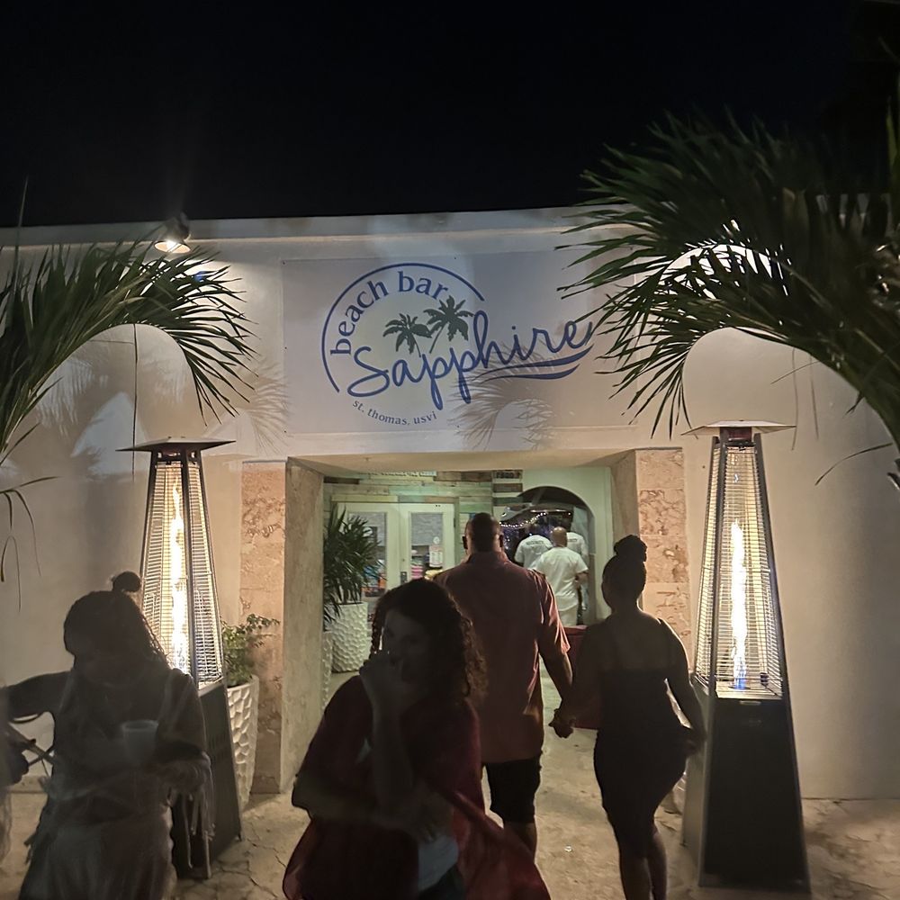 Front of Sapphire Beach Bar