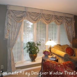 Sweet Surroundings - custom window treatment