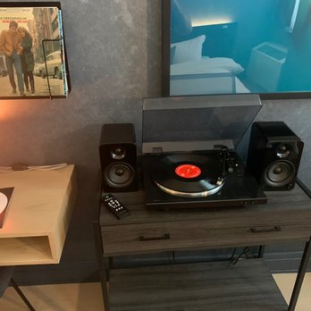 Mint House at 70 Pine - NYC - Records in room and in the lobby. Sound system is Bluetooth compatible. - Hotels Near Me - New York, New York Mint House at 70 Pine - NYC - Records in room and in the lobby. Sound system is Bluetooth compatible. - Hotels Near Me - New York, New York