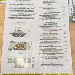 Gluten Free Menu page 2 Gluten Free Menu page 2