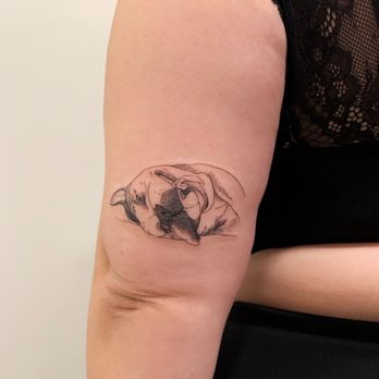 Nien Tattoo Studio - Portrait of my puppy Millie. - Tattoo Near Me