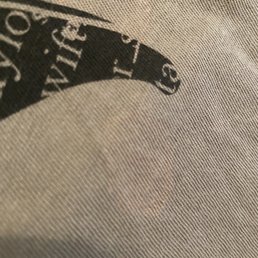 Bleach stain Bleach stain