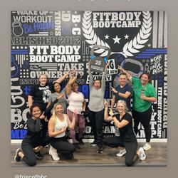 Frisco Fit Body Boot Camp - My25 day of exercise at FFBC !!!! With my coach Jen and my husband