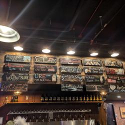 Uwharrie Brewing - Tap list at Uwharrie Brewing, Albemarle