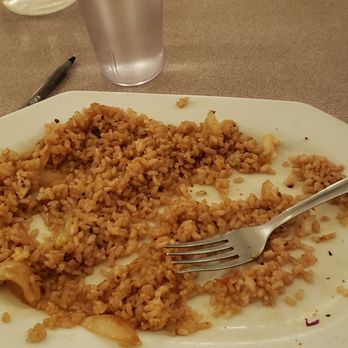 Red Curry Vegan Kitchen - "Fried" rice?  Short grain awfulness - Vegan Near Me - Flagstaff, Arizona