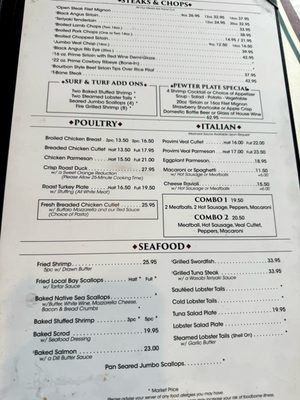 Menu photo 3 Twin Oaks Restaurant Cranston, RI Menu photo 3 Twin Oaks Restaurant Cranston, RI