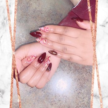 Jenuine Jeans Nails - Dip powder with tips and nail art - Nail Salons Near Me - Palmyra, Virginia