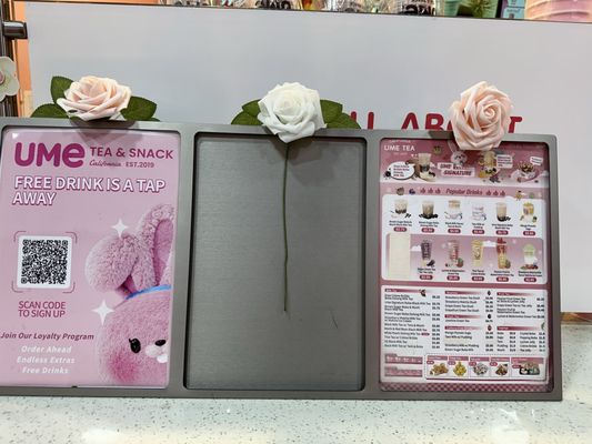 Menu photo 3 UME Tea - Sacramento Sacramento, CA